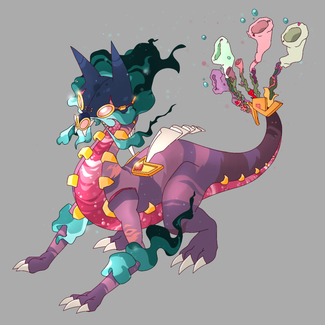 Contest: Creature design (Dragon, Void, Water)