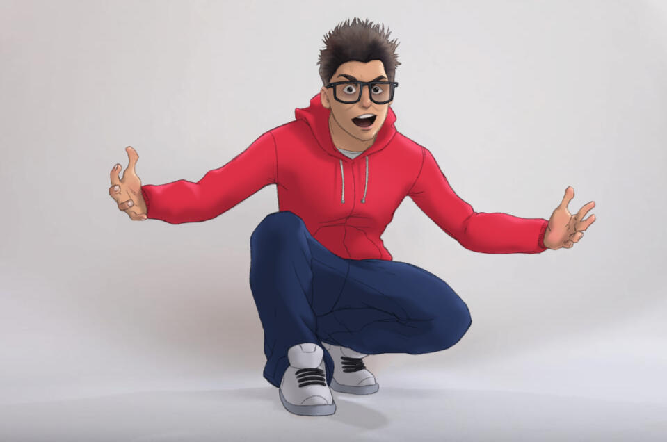 Cartoon render